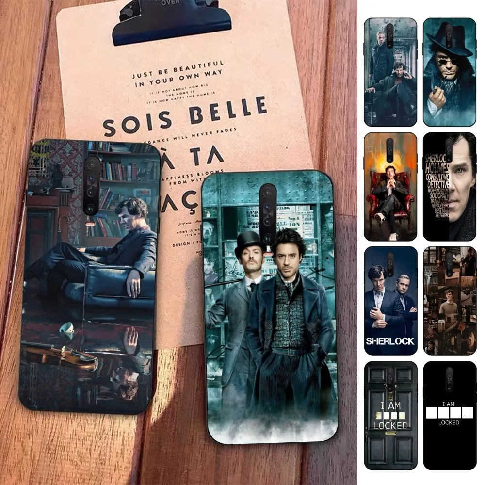 221b-Sherlock-Holmes-TV Phone Case For Redmi 5 6 7 8 9 10 plus pro 6 7 8 9 A GO K20 K30 K40 pro plus F3 Fundas