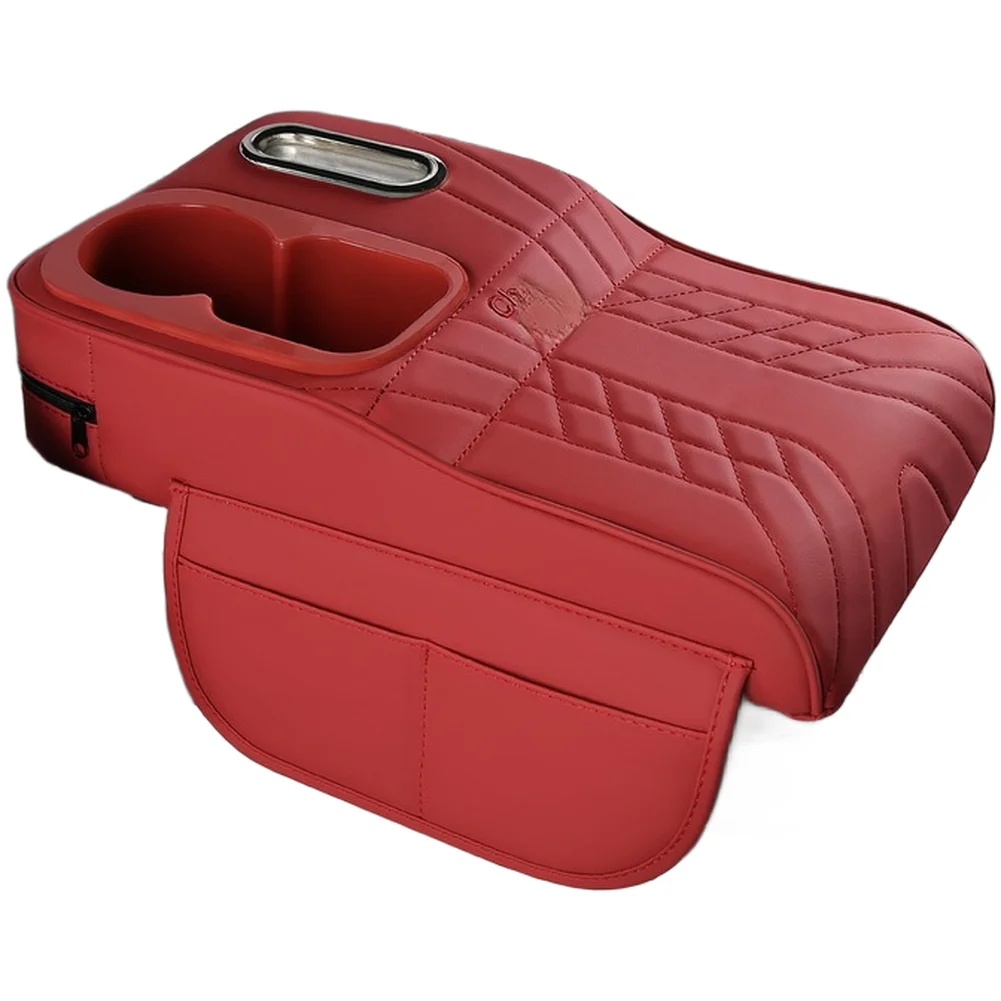 

Center Console Storage Car Armrest Box Daily Commute Napa Leather Material Tissue Compartment For Most Car Models