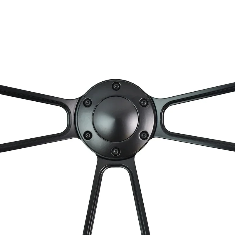 High Quality Retro Racing Steering Wheel With Three Spoke Anti‑Slip Bracket Interior Accessory