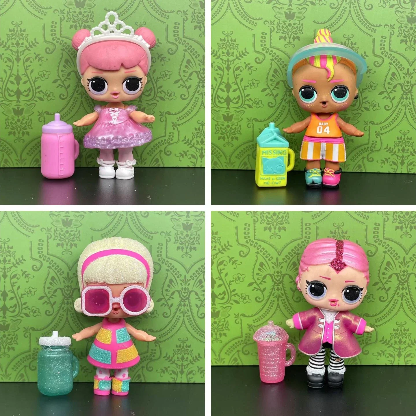 

Cute Pet Doll Removable Cup Headphones Hat Pet Doll Set Rare Series Children's Playhouse Diy Model Children's Birthday Gift