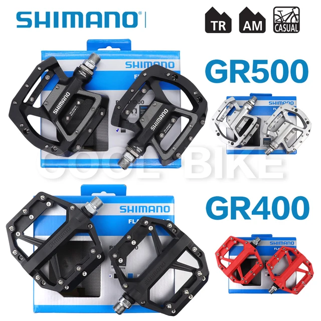 Shimano-フラットペダルpdgr400,グラ500,フラットpu,ファッショナブルなエンデューロ/BMX,PD-GR400,PD-GR500 -  AliExpress