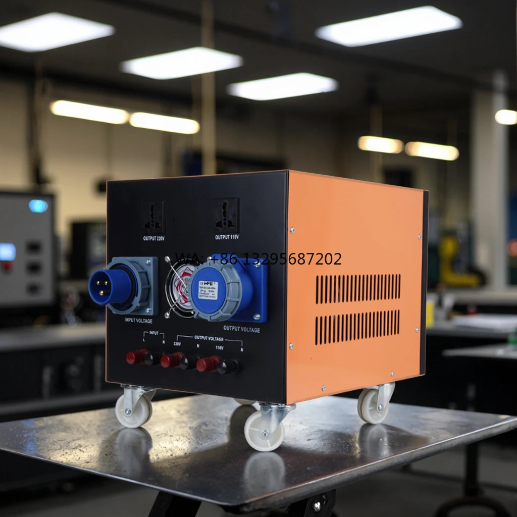 

High Quality ST 40KVA Voltage Stabilizer Single Phase 100% Copper LCD Display Stabilizers Industry Equipments