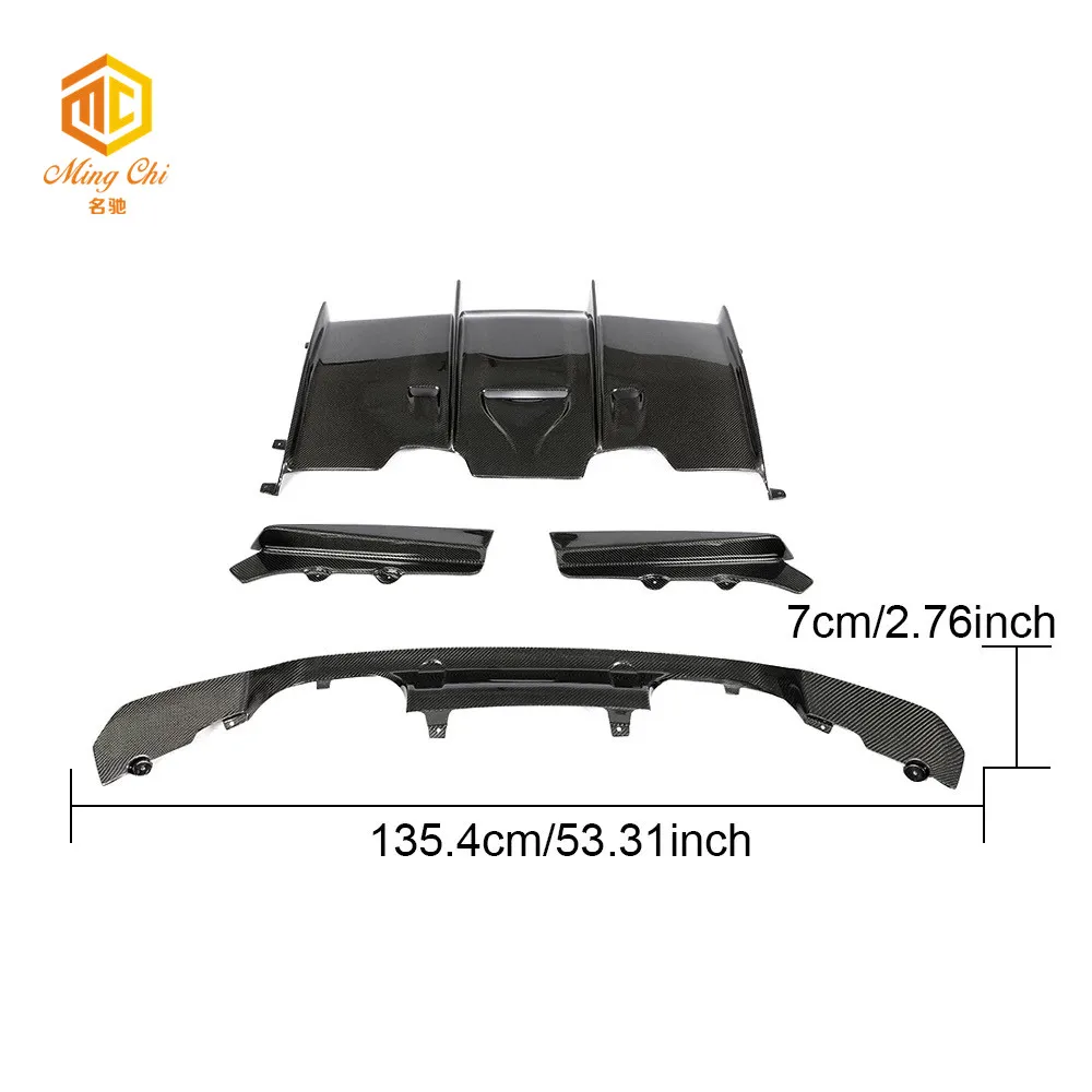 M4 F82 PSM rear diffuser is suitable for M3 M4 F80 F82 F83 PSM diffuser