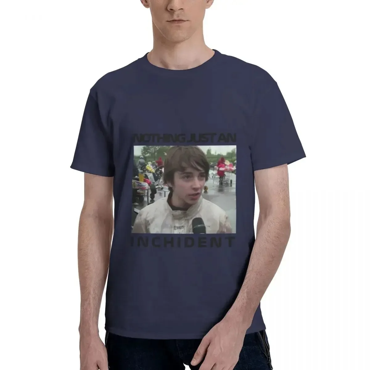 Camiseta de Fórmula 1 para hombre y mujer, camisa con estampado de la leyenda fantástica, patrón de Charles Leclerc, manga corta, Top de Anime Y2k F1