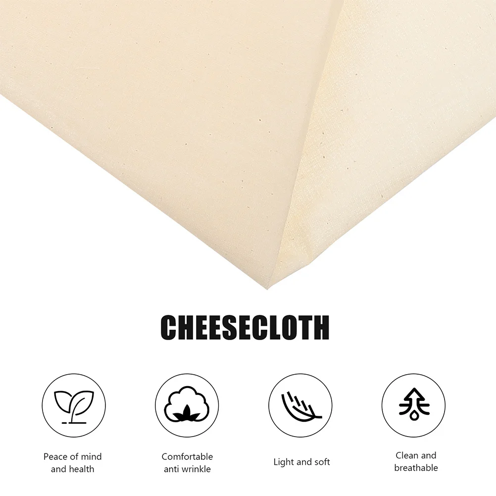 

Cheese Cloth Straining Cheesecloth High Grade Cotton Reusable Kitchen Cloth for Tofu Yogurt Nut Milk Filter Reusable Cheesecloth