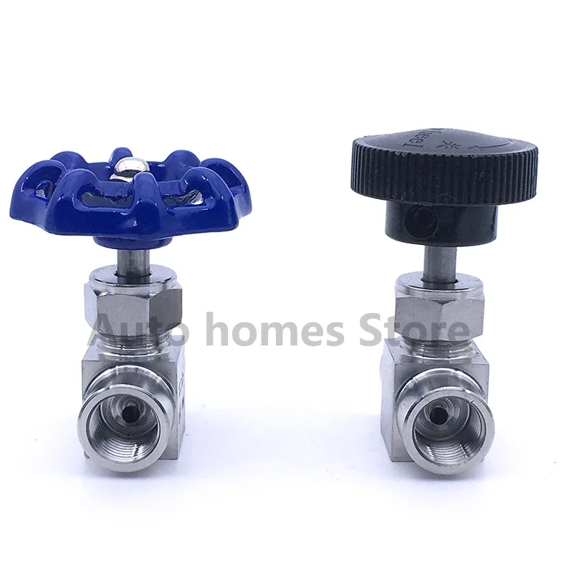 Adjustable needle valve stainless steel SS304 Flow trimming needle valve 1/8