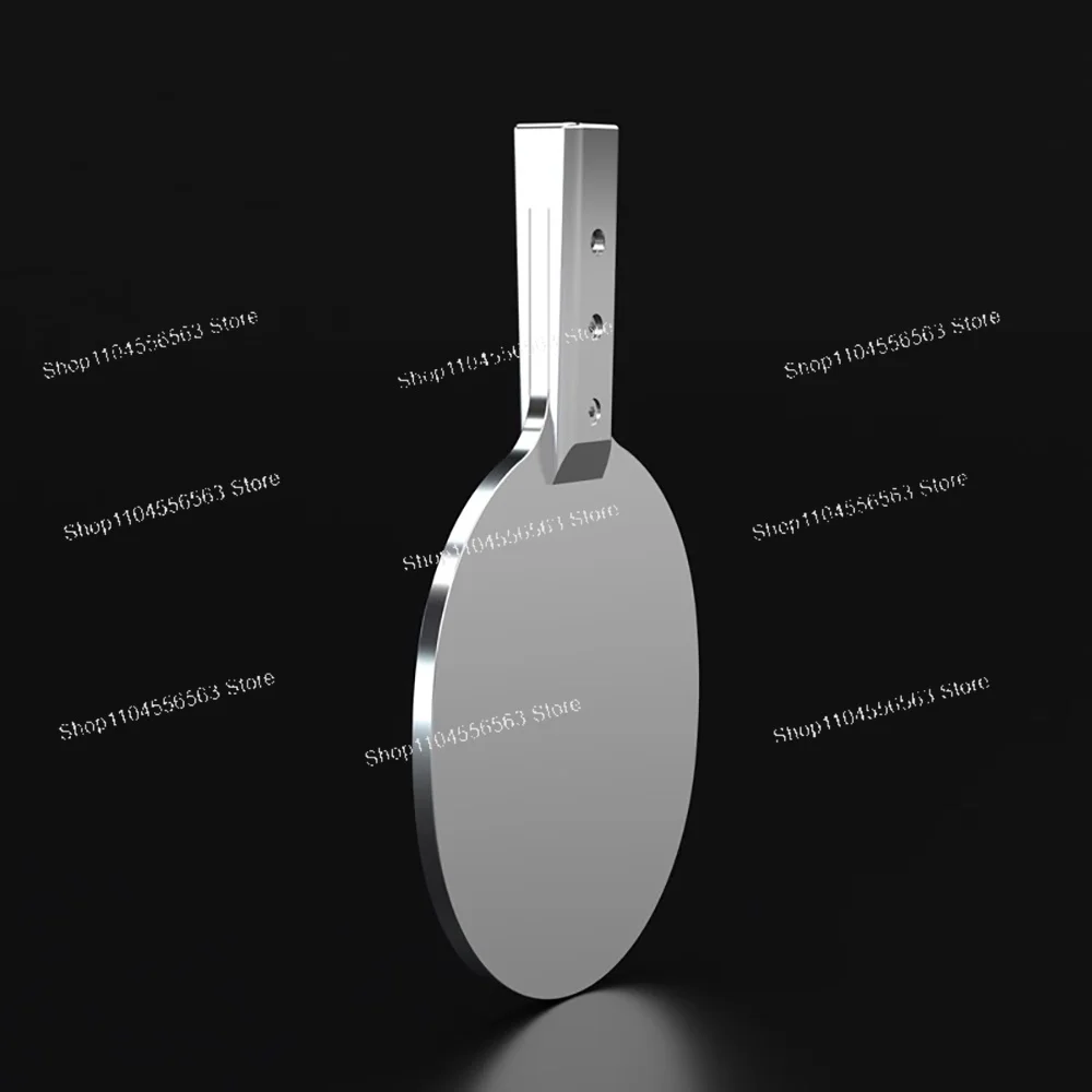 Stainless steel table tennis bat (single bat) - With weighted training balls, it is used to enhance strength and fitness.