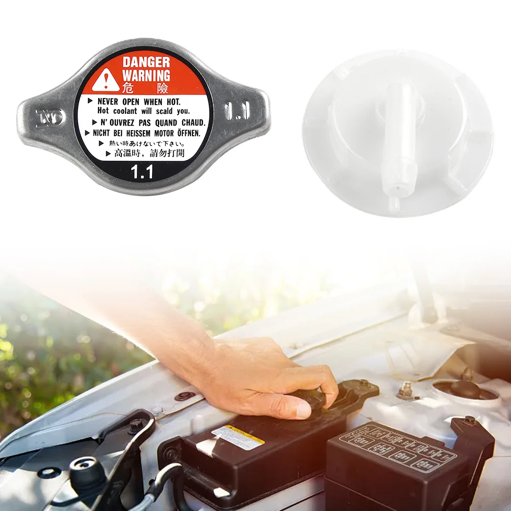 

Upgrade Your Cooling System with Radiator Cap Assembly & Coolant Reservoir Tank Cap for Honda For Civic For Acura Set of 2
