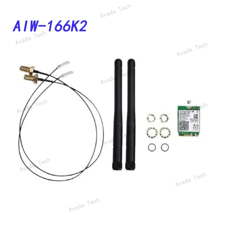 Avada Tech AIW-166K2Multi protocol module AX210 6E 802.11ax+BT5.2 module+antenna+cable, w/VPro