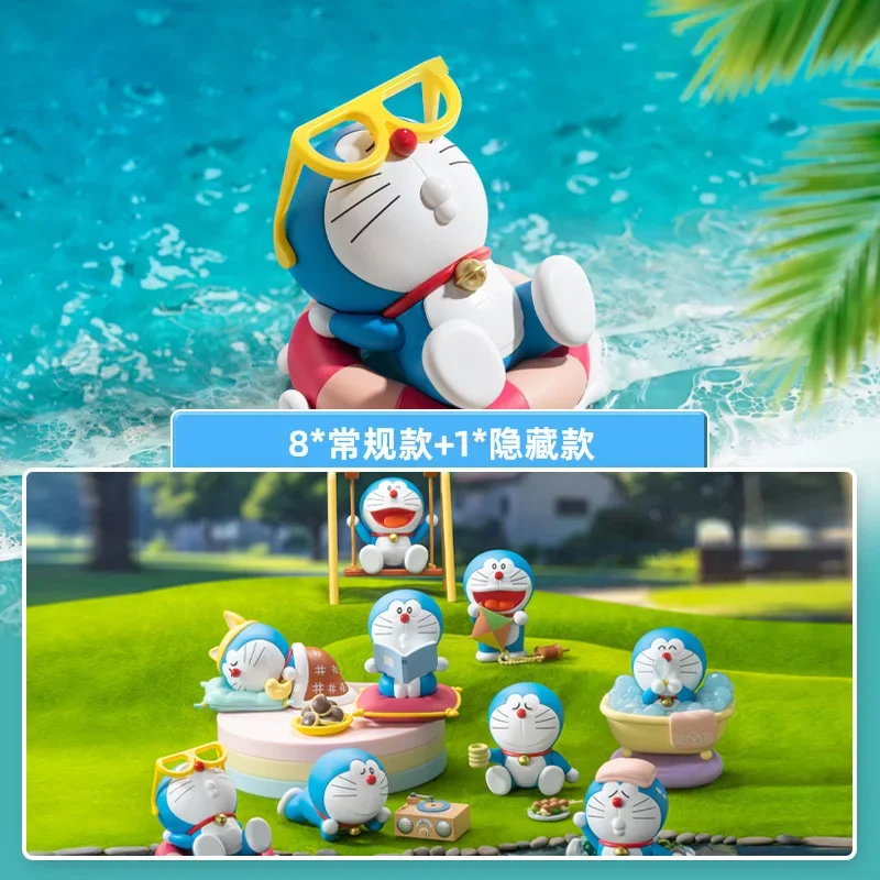 

Anime Doraemon Take A Break Series Blind Box Play Together Cute Trend Toys Figure Study Ornaments Children's Toys Birthday Gift