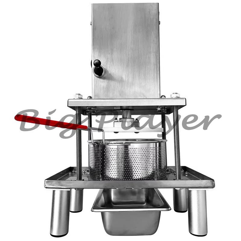 

110/220V Deoiler Squeezer Commercial Juice Press Stainless Steel Electric Grape Honey Juicer Vegetable Dehydration Machine