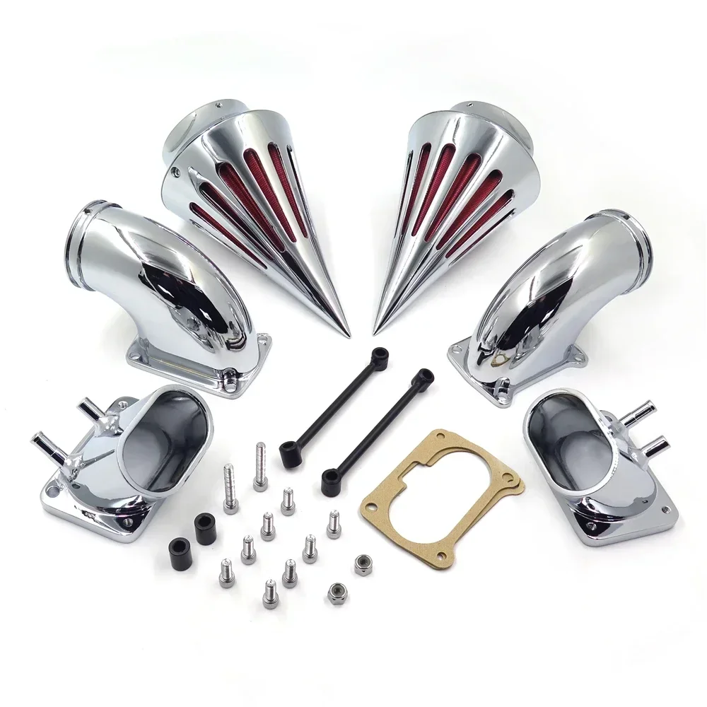 Cone Spike Air Cleaner Kit Intake Filter For Suzuki Boulevard M109 (All Year) Motorcycel Parts Billet Aluminum