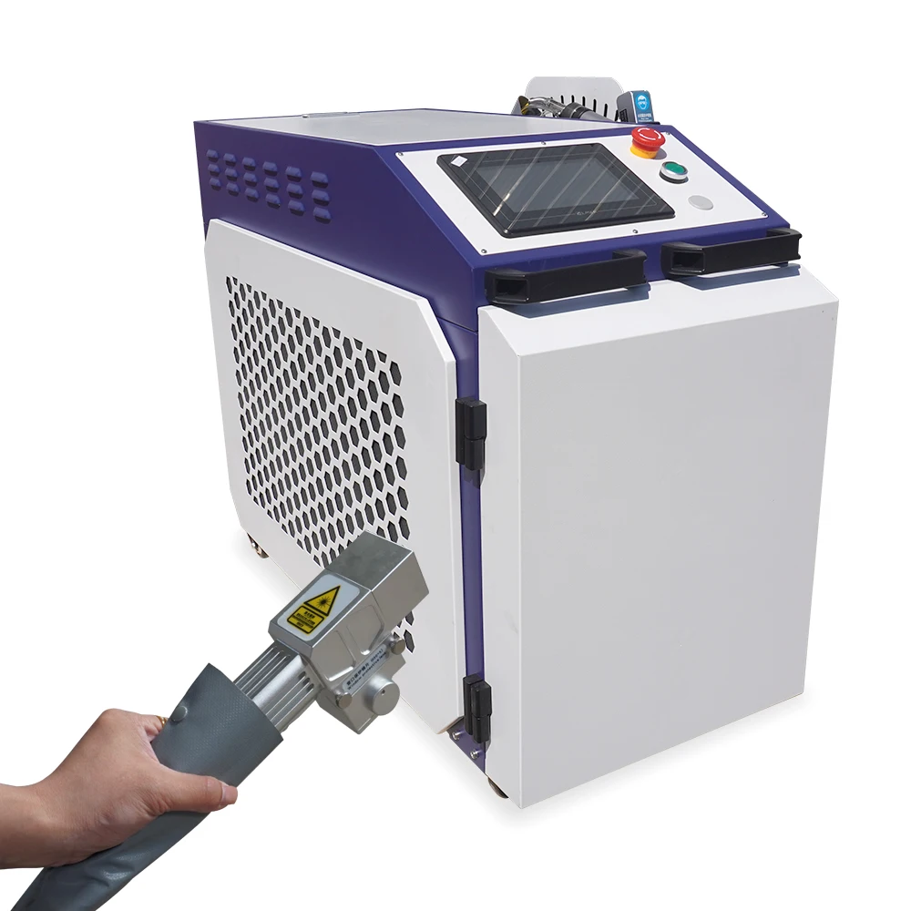 

Handheld Continuous Laser Cleaning Machine Rust Removal Machine Removes Metal Surface Repair and Paint