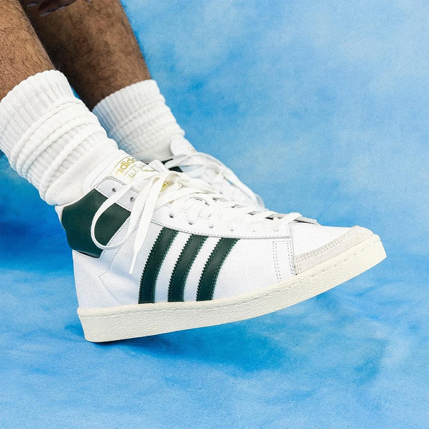 

adidas Originals Trefoil Unisex Mid-Top Casual Sneakers JI3444