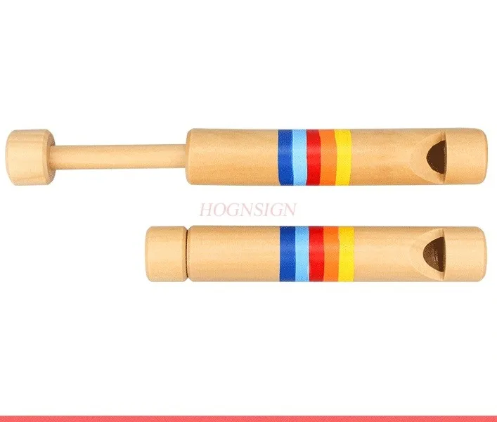 Push-pull flöte, spielen musik instrument, musik, frühen bildung musical instrument, kindergarten kinder holz flöte