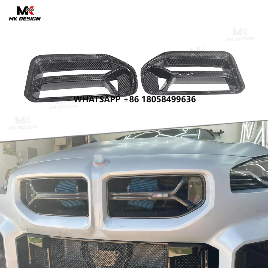 

Dry Carbon Fiber CSL Style Front Grille for M2 G87 Dry Carbon Fiber Front Grille Bodykit for M2 2023+ Grill Auto Parts