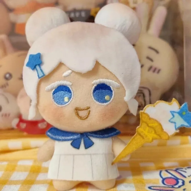 Cookie Run: Kingdom Shadow Milk Cookie Plush Toy Game Figure Soft Doll 10cm Birthday Gifts