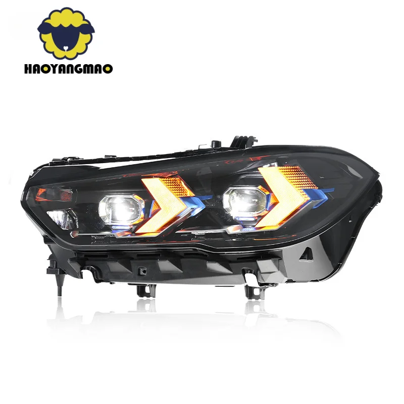 

Suitable for 19-22 X5 Headlight Assembly G05 Modified New Arrow LED Daytime Running Light Turn Signal Lens