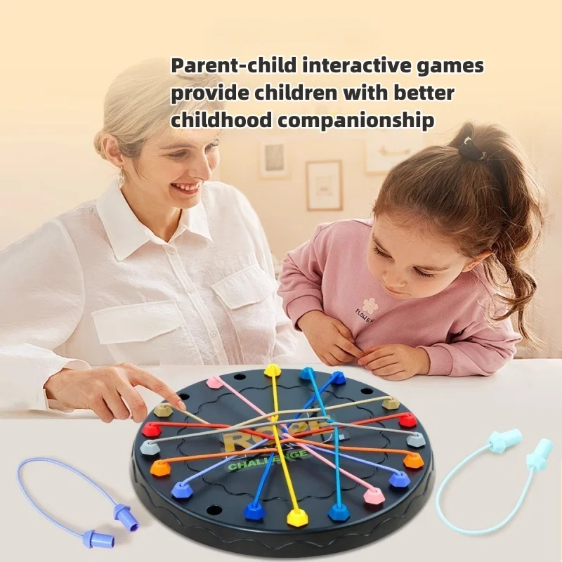 Super interesting and novel things, rope game board, children's rope decryption game logic training, educational toy board, boys image 5