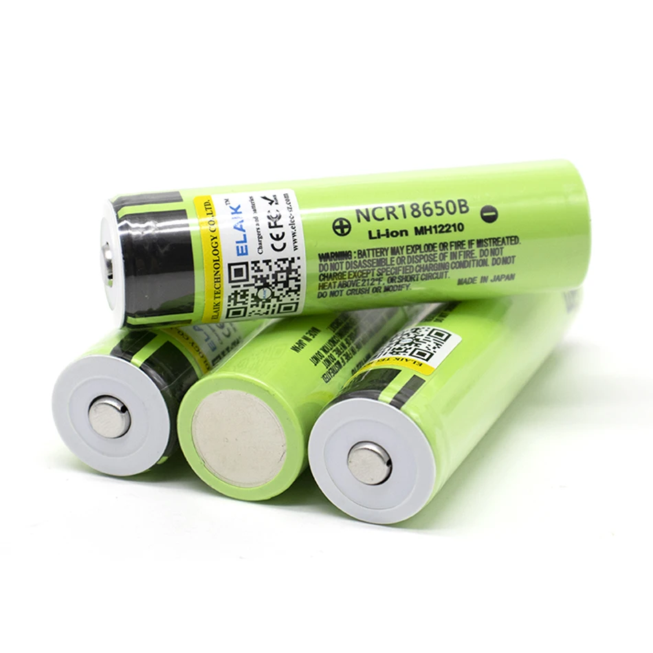 4-40PCS Original NCR18650B 3,7 V 3400mah 18650 Wiederaufladbare Lithium-Batterie Geeignet für Taschenlampe Batterie(Keine PCB)