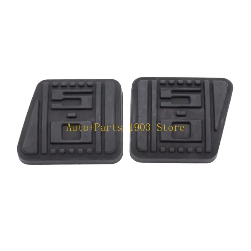 

E21C Резиновая накладка на педаль в винтажном дизайне с улучшенным сцеплением Автомобильные аксессуары для автомобилей 1979–1993