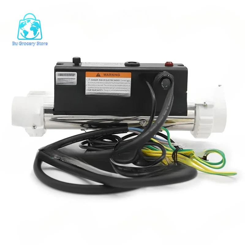 H30-R1 3KW LX Spa Heater w/ Pressure Switch, Straight Pool & Bath Tub Heater