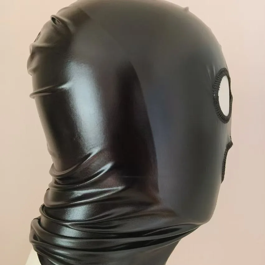 أغطية رأس جلدية مطلية، أغطية رأس جلدية لأداء المسرح، قناع ألعاب، لعب الأدوار الممتع #5