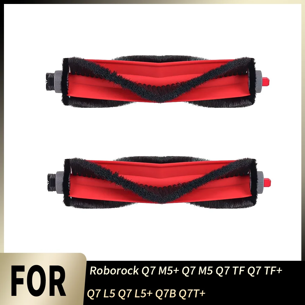 Perfect Fit Deep Cleaning Main Brush For Roborock Q7 M5+ Q7 M5 Q7 TF Q7 TF+ Q7 L5 Q7 L5+ Q7B Q7T+ Robot Vacuum Cleaner Parts