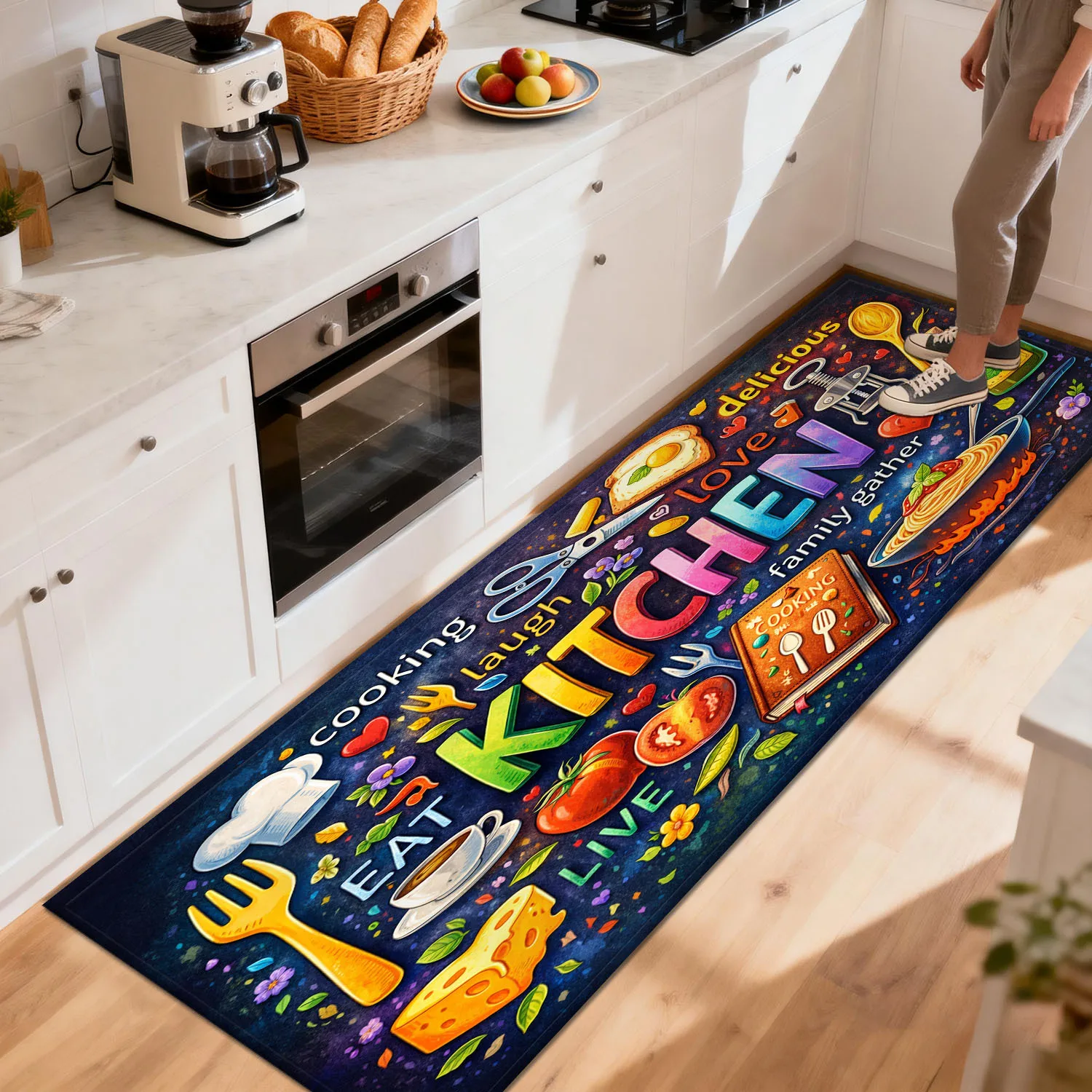Tappeto Runner da Cucina con S - Commercial Kitchen Background recensione e prezzo
