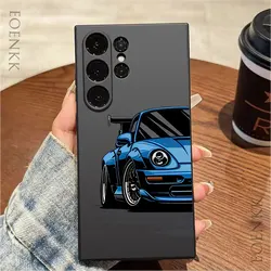 Sports Car Pattern Phone Case For Samsung Note 10 20 Lite Pro Galaxy S25 S24 Ultra S23 S22 S21 S20 Ultra FE Plus Silicone Cover