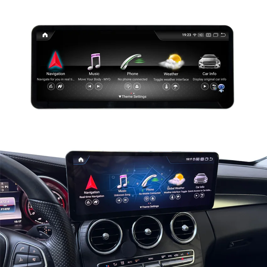 

New Arrival 14.6" 3200*1200p Android Touch Screen Car GPS Navigation For Mercedes Benz V Class W447 V220