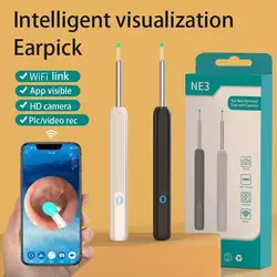 Smart Wireless Visual Ear Cleaner Spoon Safe Endoscope Earpick 1296p Mini Camera Wax Remover Otoscope Ear Tools Health Care