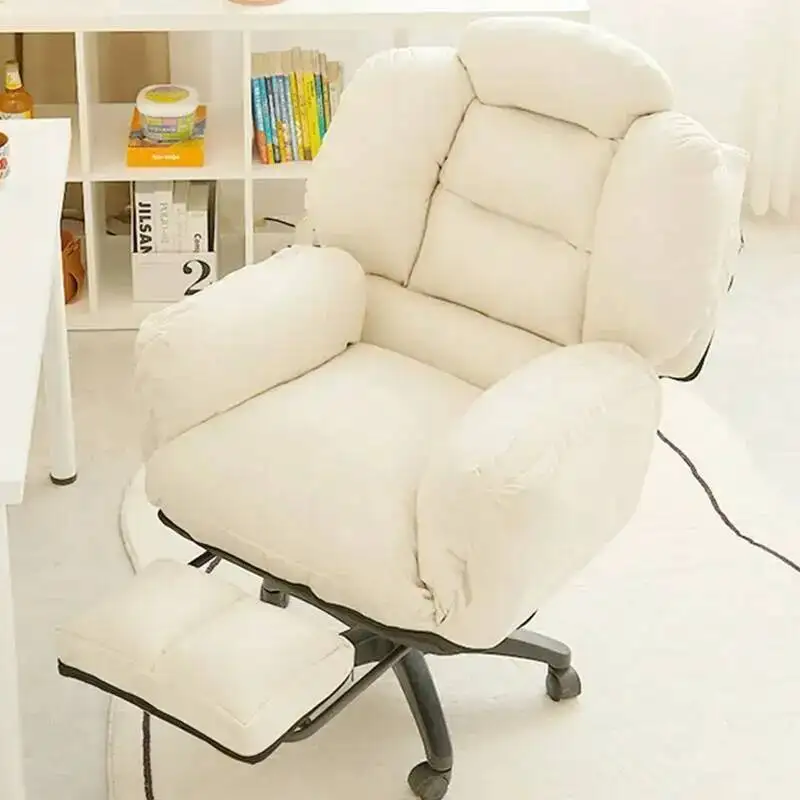

Office Designer Vanity Makeup Patio Throne Chair Recliner Playseat Office Chair Ergonomic Sillas De Oficina Library Furniture