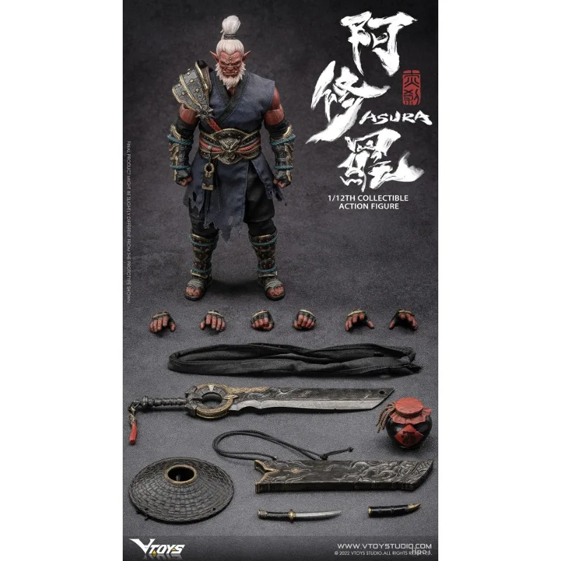 【In Stock】VTOYS Ashura-Chisha ASURA 1/12TH COLLECTIBLEACTION FIGURE Model Figures Collection Ornaments