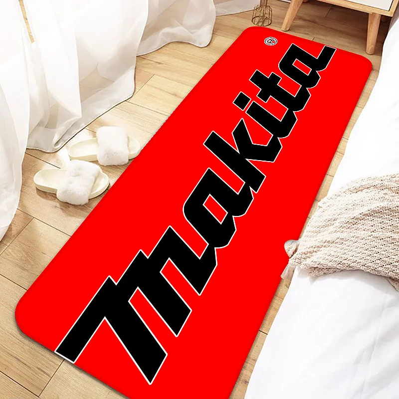 M-Makita Door Mat Entrance Non-slip Doormat Washable Kitchen Carpet Living Room Hallway Rugs Bathroom Bath Door Mats