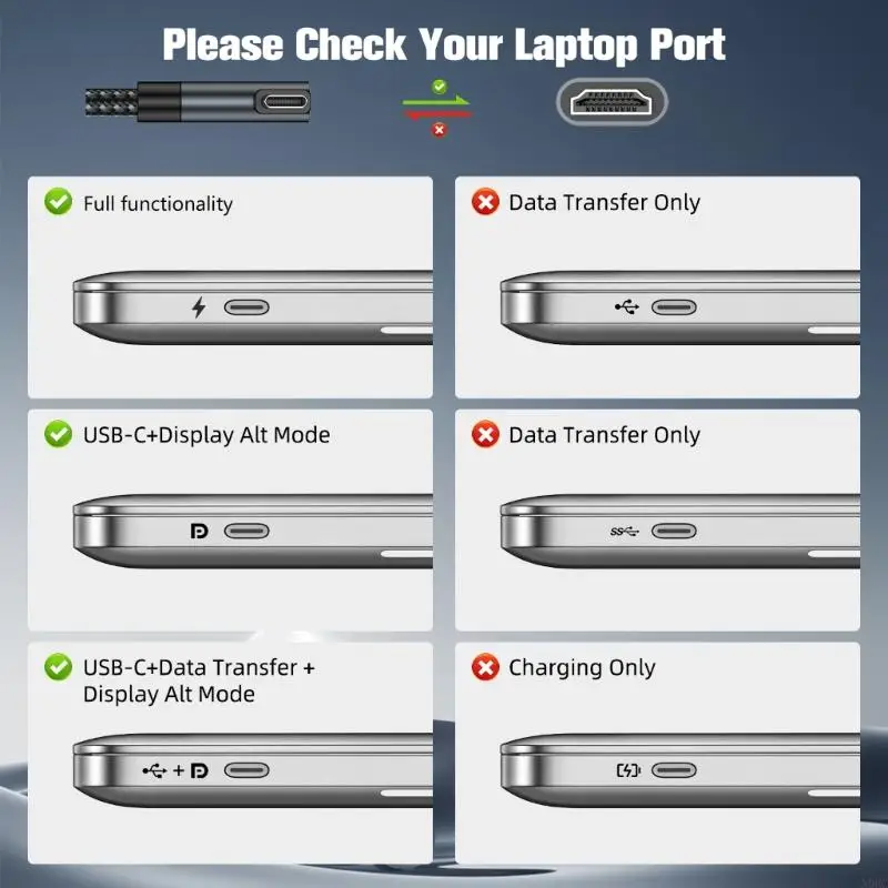 Portable Type C Hdt…