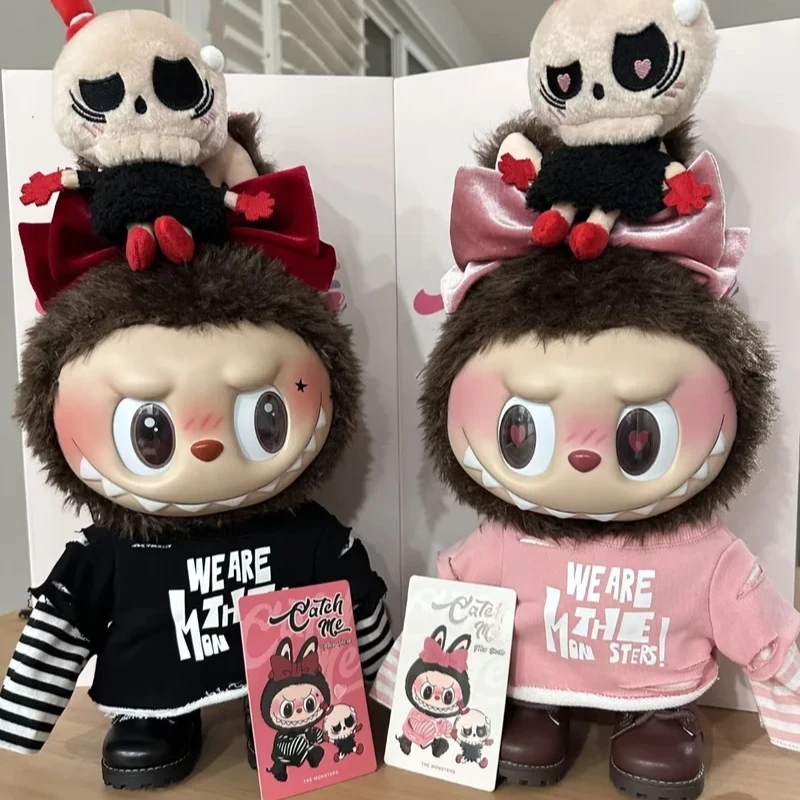 Original Labubu Grande Valentine'S Day Vinyl Plush Doll Gift Box Labubu Gigante	Girl'S Favorite Birthday Gift New Year'S Gift