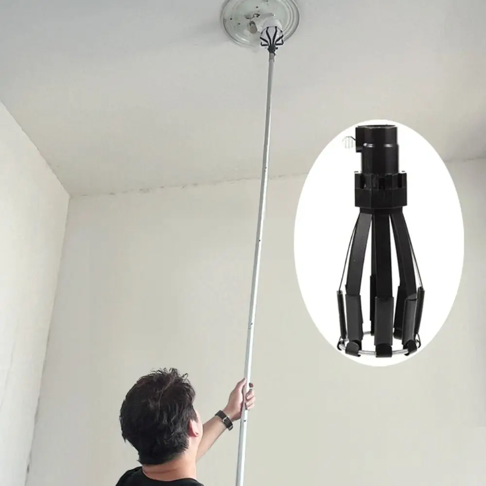 

Anti-slip Pads Light Bulb Changing Artifact Labor-saving Professional Light Bulb Picker Spring Ring Buckle Design Universal