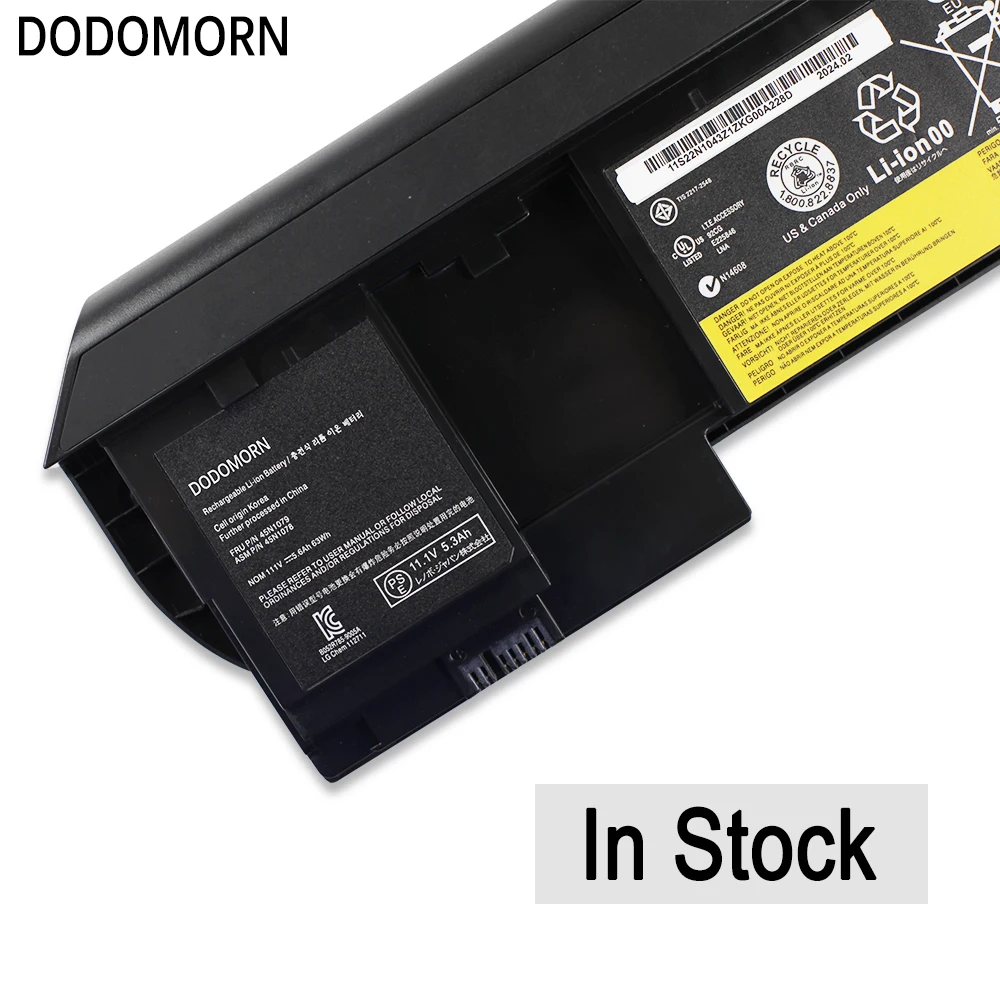 Imagem -04 - Dodomorn-bateria do Portátil para Lenovo Thinkpad Tablet Series X220 X220t X230 X230t 0a36316 0a36317 42t4877 45n1078 67 Plus