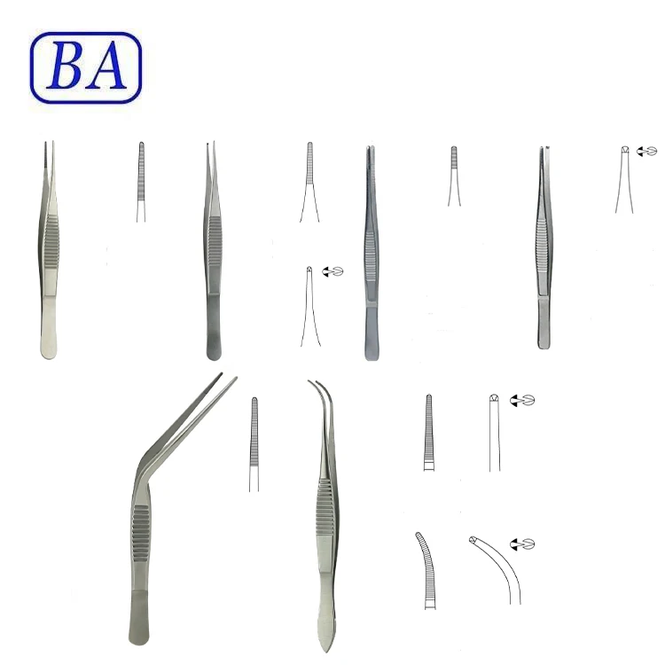 

Medical dressing tweezers/dissection forceps/dressing forceps