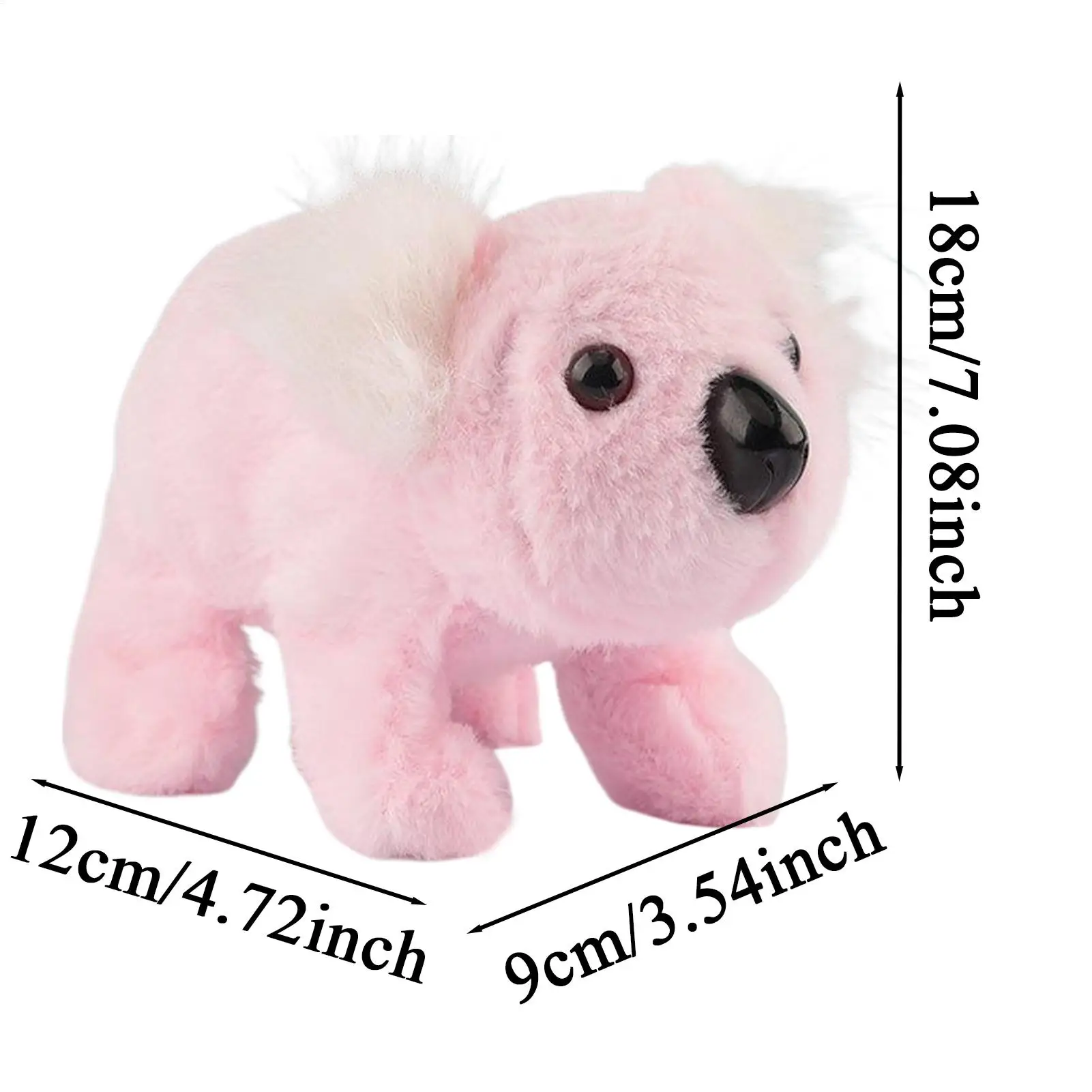 電動ぬいぐるみコアラ リアルな癒し歩き跳ねる電動ぬいぐるみコアラ 子供用 男の子 幼児 ティーン向け リビングルーム用