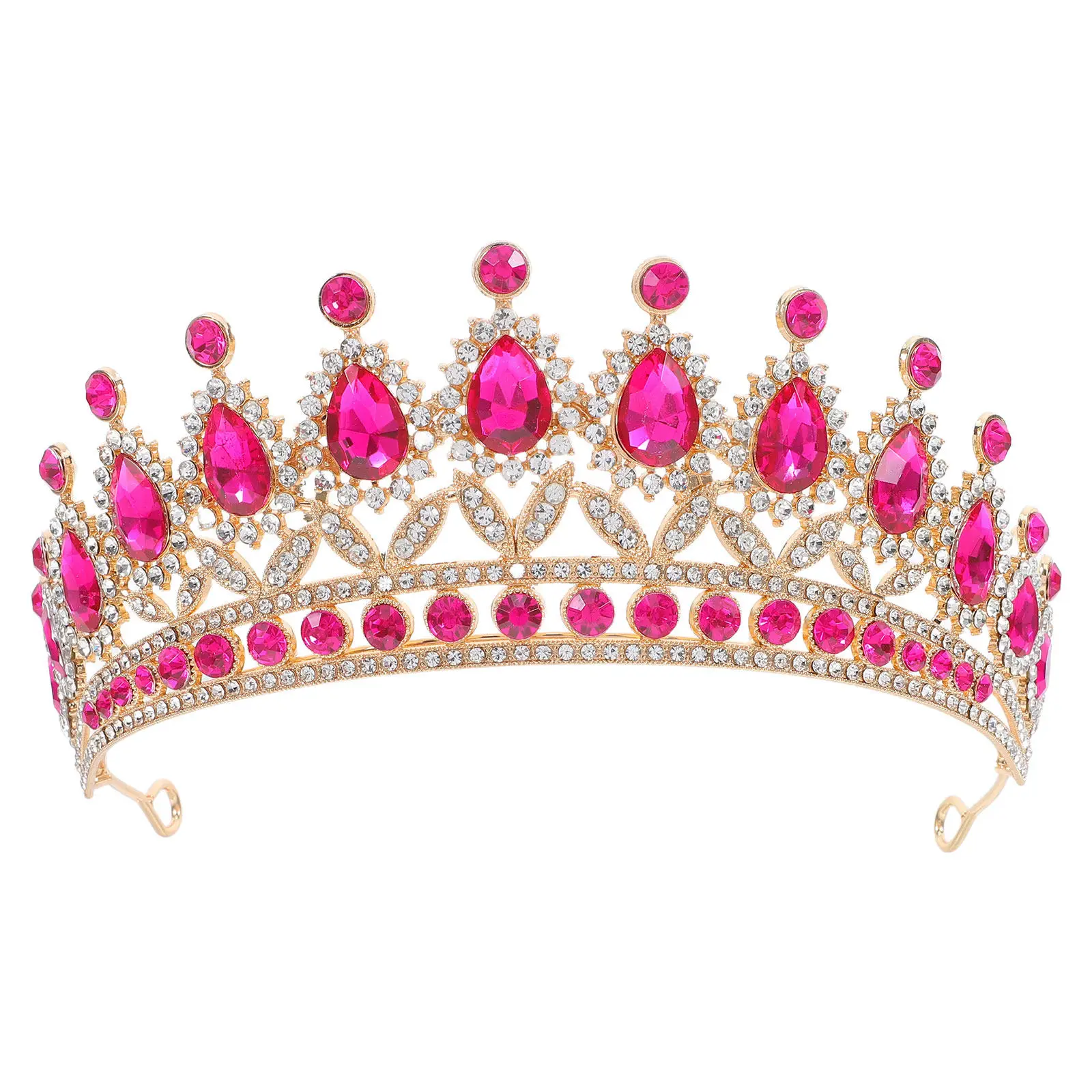 

Сверкающая свадебная корона с стразами в форме капли, элегантная легкая свадебная тиара-корона для женщин и девушек на свадьбу