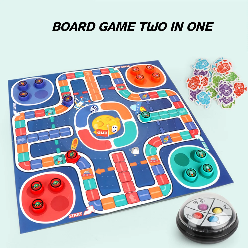 Giocattoli per l'addestramento alla concentrazione dei bambini Gioco da tavolo 2 in 1 Giocattoli educativi precoci