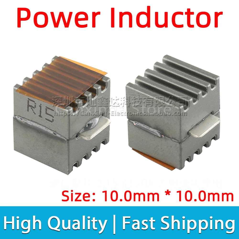 5pcs SIHF10101E-R15K-R2 SIHF10101E-R15K SMD SMT Moulded Power Inductor Inductance 0.15uH 20A High Large Current Moulding Filter