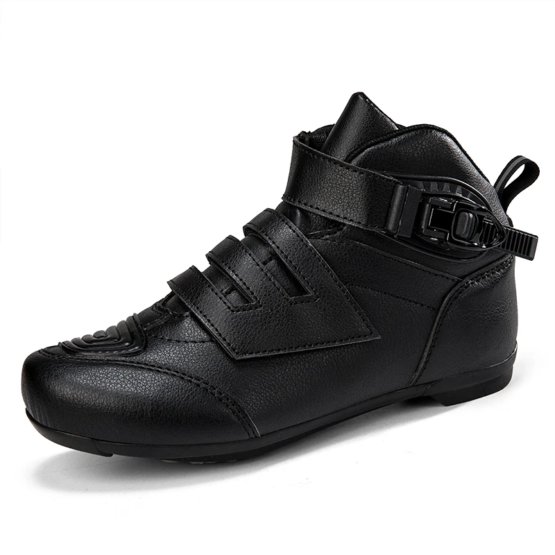 

Motorcycle protective riding boots outdoor high top off-road men four season anti slip breathable travel equipment cycling boots