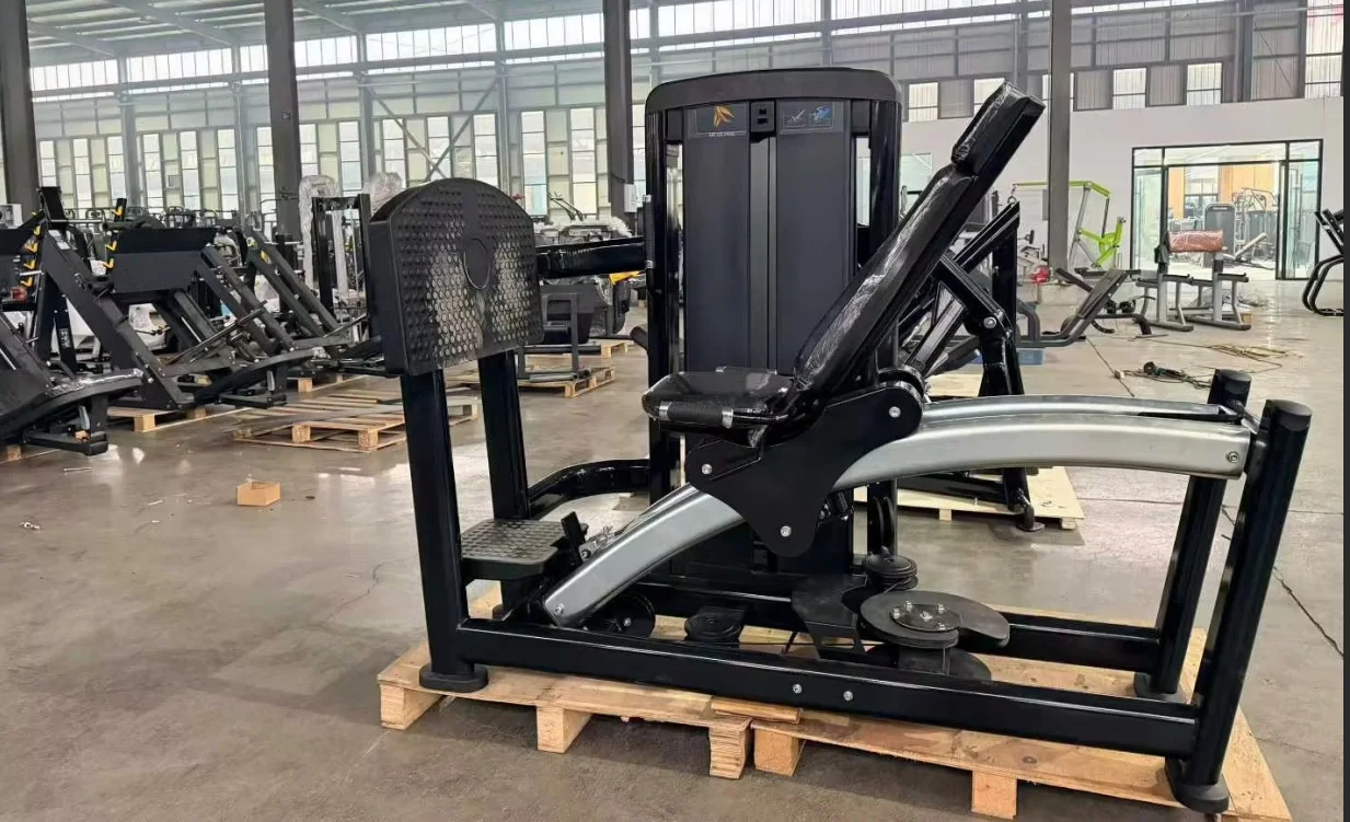 Commercial Steel Seated Leg Press Machine-Durable Safe Adjustable For Universal Leg Strength Training