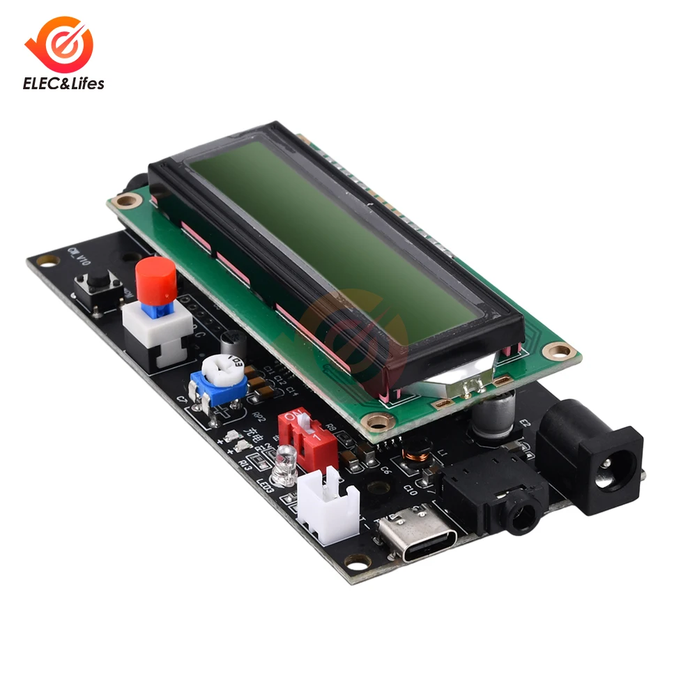 DC 5-12V 500mA Radio Morse Code Decoder Cw Decoder Morse Code Reader Morse Code Translator Ham Radio With Digital LCD