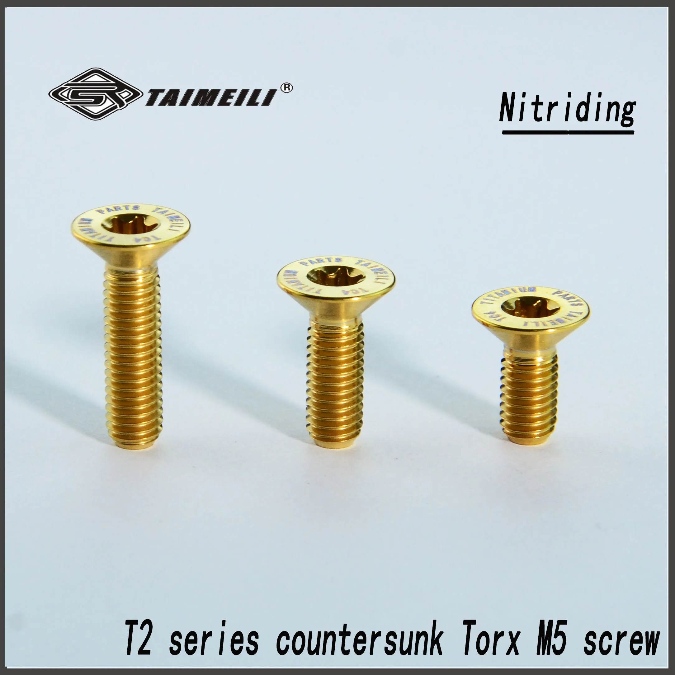 TAIMEILI 1 Stück Titanschraube mit Senkkopf, T2-Serie, Torx, M5x12-35mm, Lenkradmodifikation, 1 Stück – Detail 5