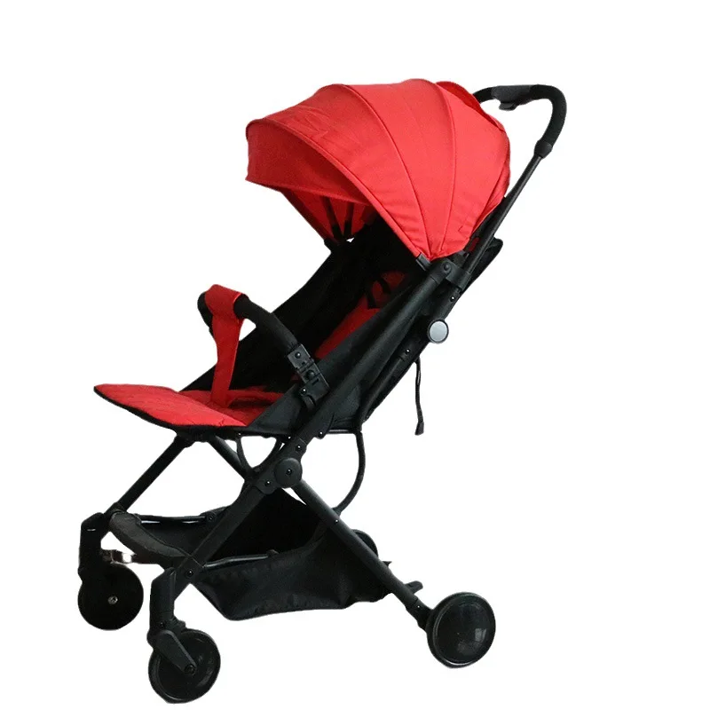 

Baby Stroller Ultra-light Portable Can Only Take A Folding Shock Absorber Four-wheeled Parachute Bb Baby Stroller