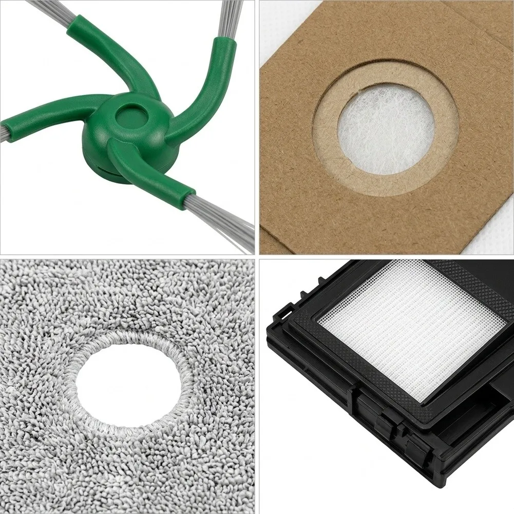 Roller Brush Set with Composite Non Woven Fabric Filter Dust Bag for Roomba Plus 415X 415 515 575 516 576 For Combo